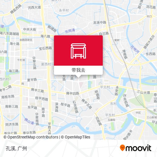 孔溪地图