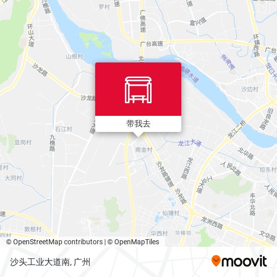 沙头工业大道南地图