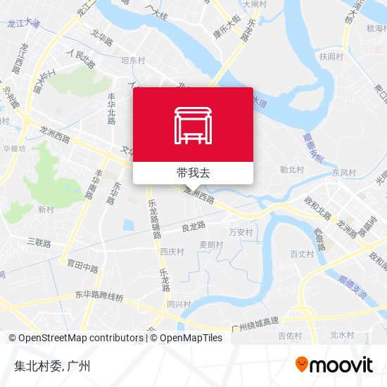 集北村委地图
