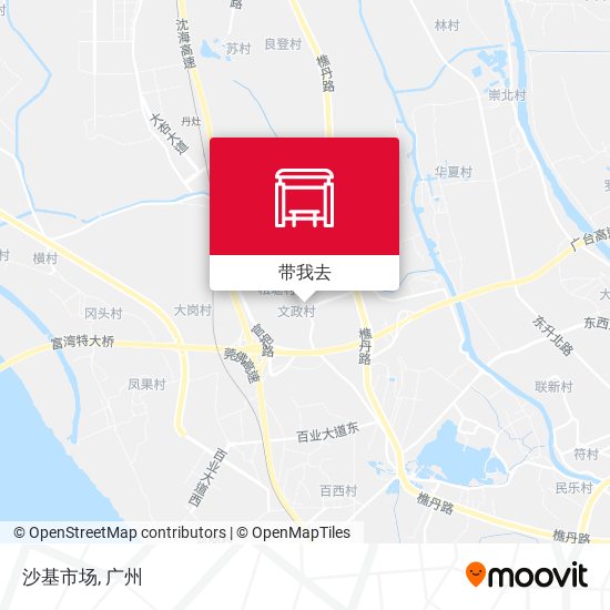 沙基市场地图