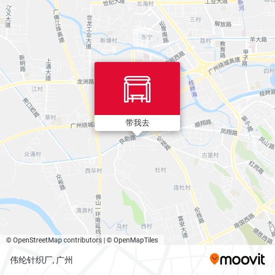 伟纶针织厂地图