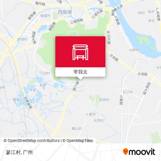 蓼江村地图