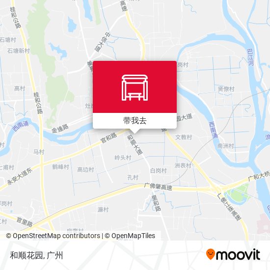 和顺花园地图