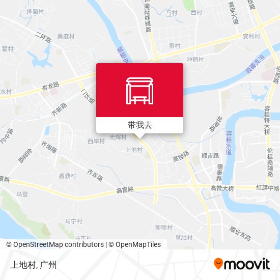 上地村地图