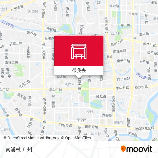 南浦村地图