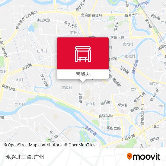 永兴北三路地图