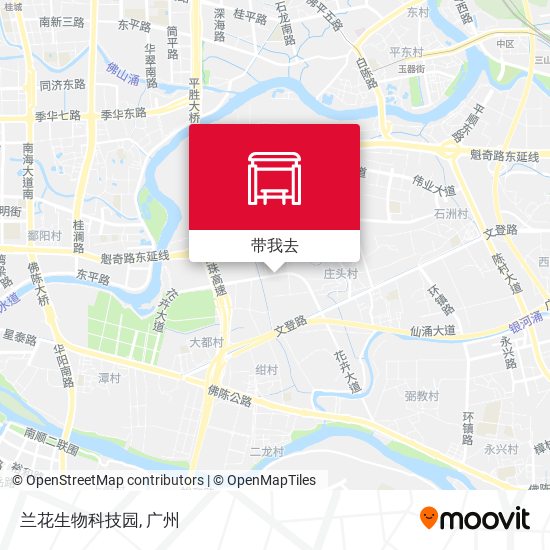 兰花生物科技园地图