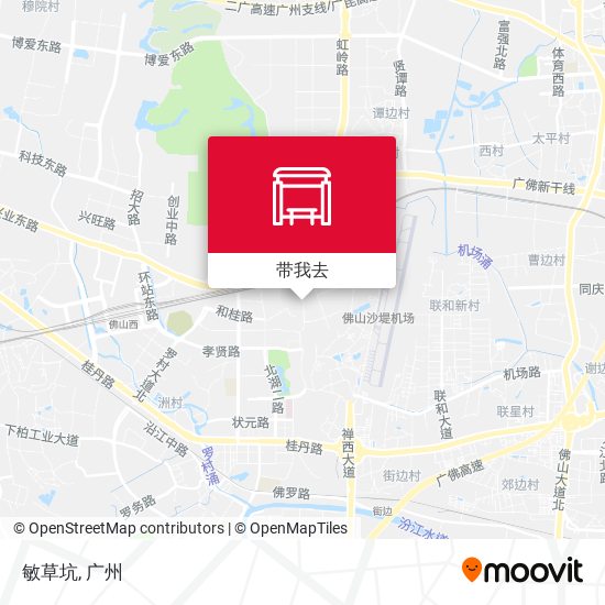 敏草坑地图