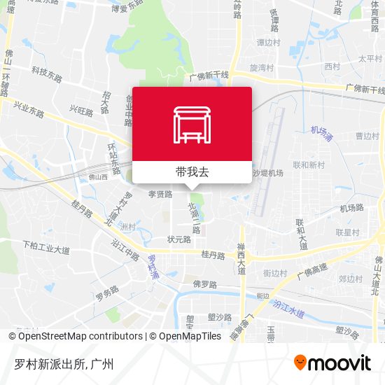 罗村新派出所地图