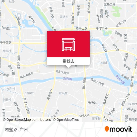柏塱路地图