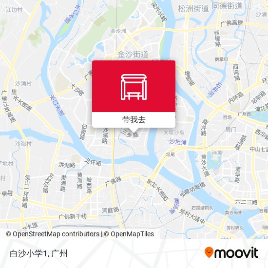 白沙小学1地图