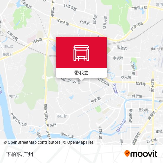 下柏东地图