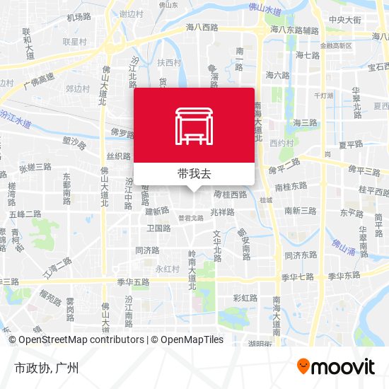 市政协地图