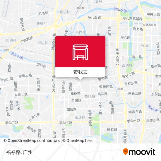 福禄路地图