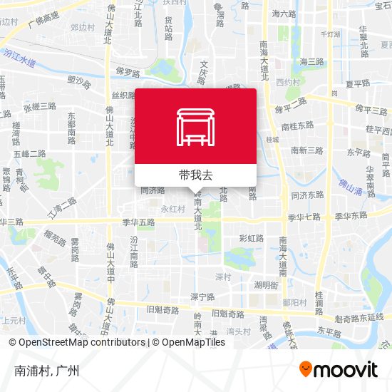 南浦村地图