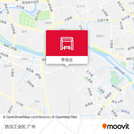 西滘工业区地图