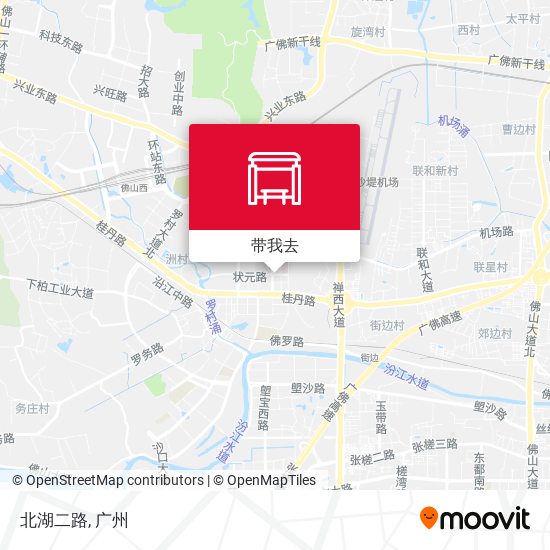 北湖二路地图