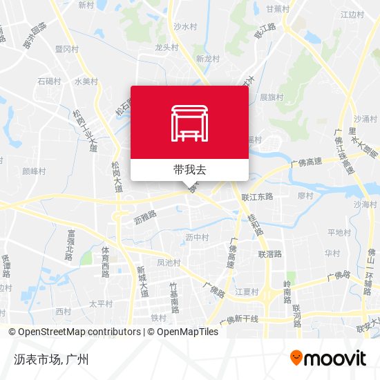 沥表市场地图
