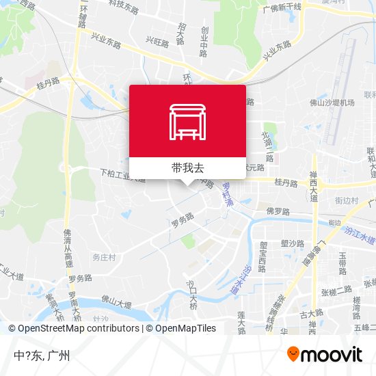 中?东地图