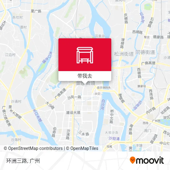 环洲三路地图