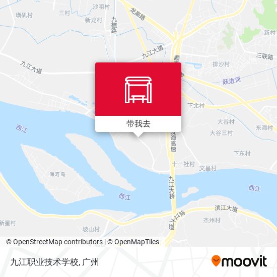 九江职业技术学校地图