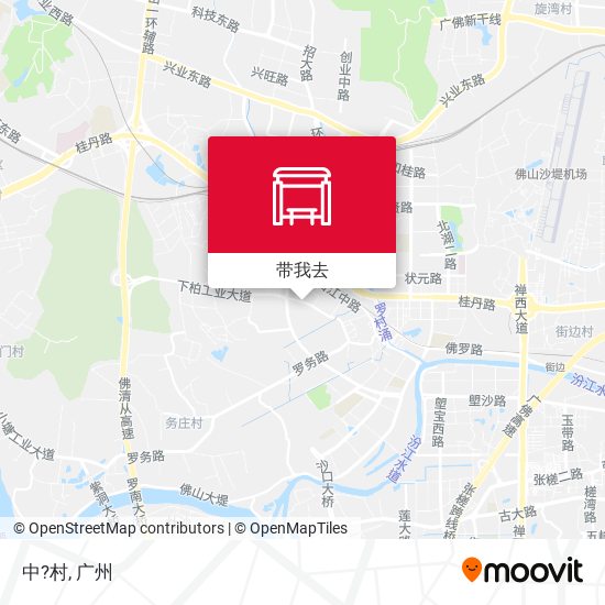 中?村地图