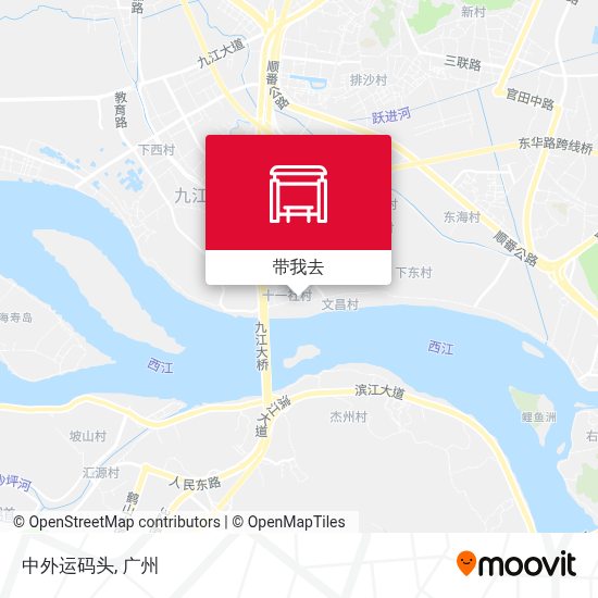 中外运码头地图