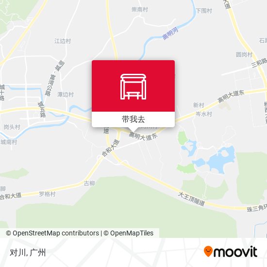 对川地图