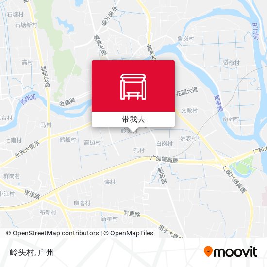 岭头村地图