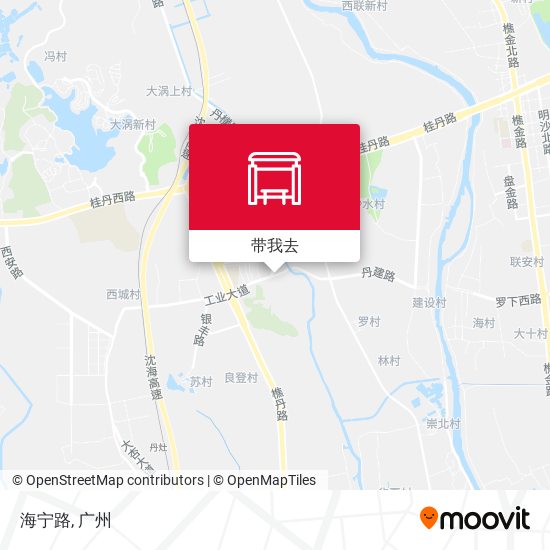 海宁路地图
