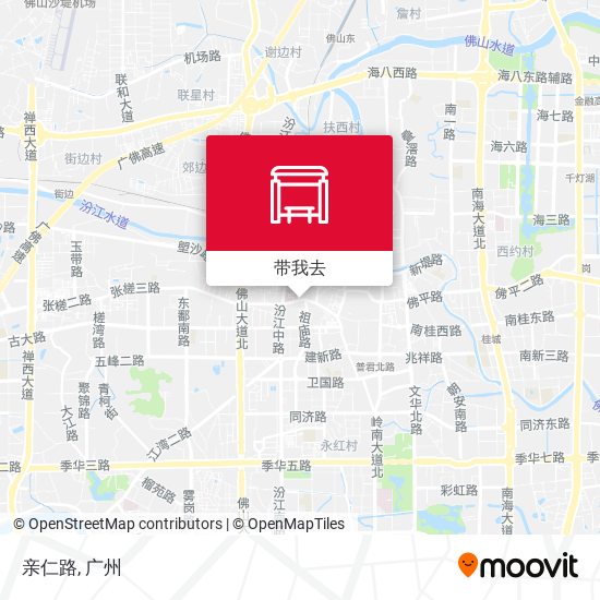亲仁路地图