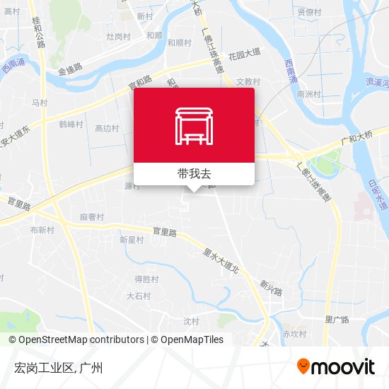 宏岗工业区地图
