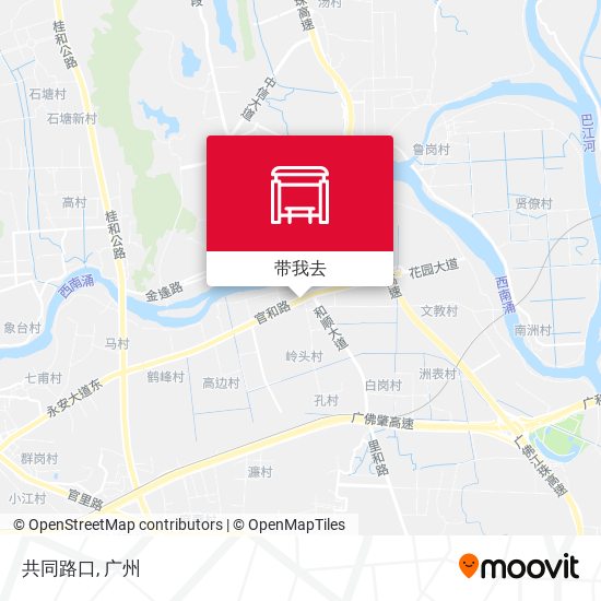 共同路口地图