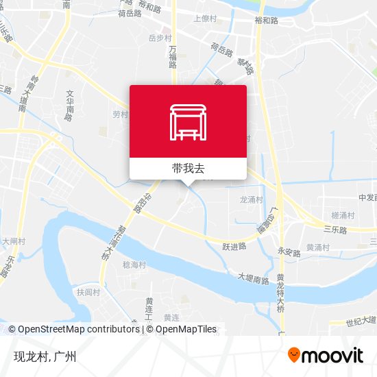 现龙村地图
