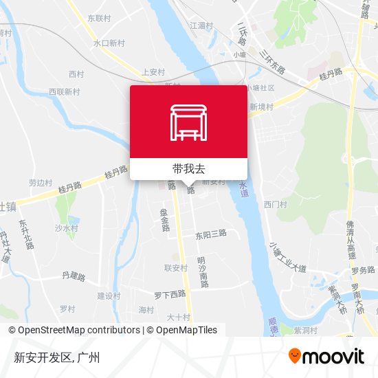 新安开发区地图