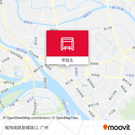 顺翔南路新耀路口地图