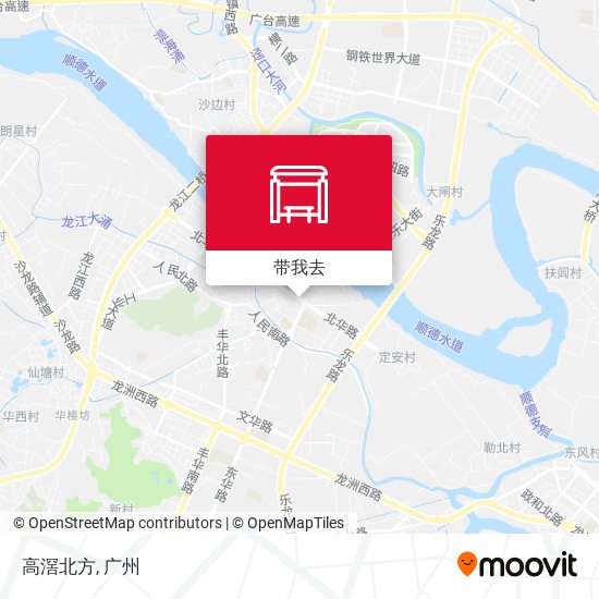 高滘北方地图