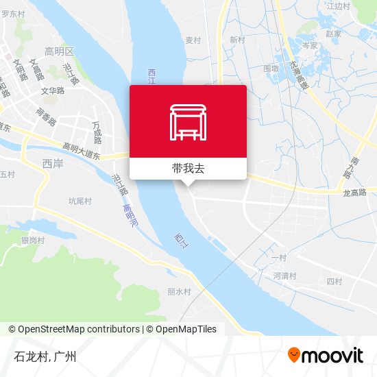 石龙村地图