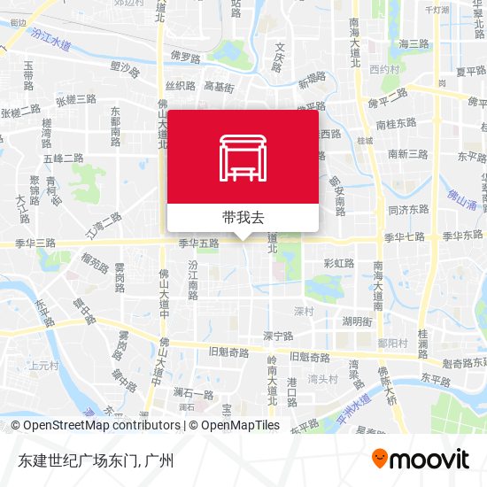 东建世纪广场东门地图