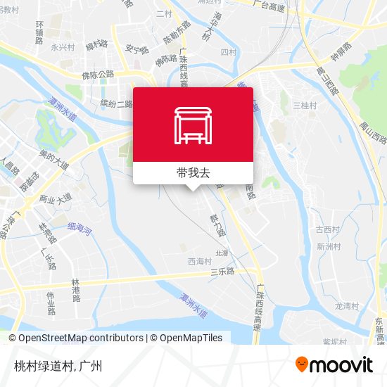桃村绿道村地图