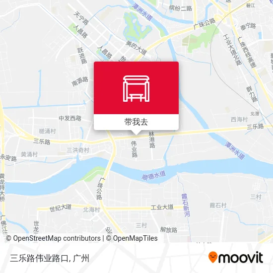 三乐路伟业路口地图