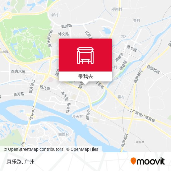 康乐路地图