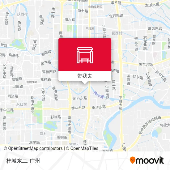 桂城东二地图