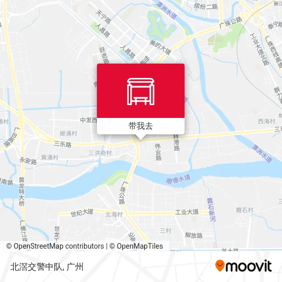 北滘交警中队地图