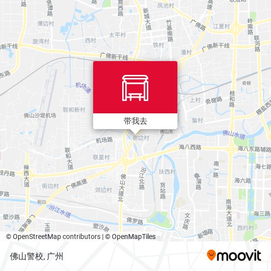 佛山警校地图