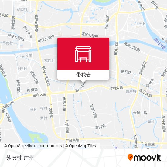 苏滘村地图
