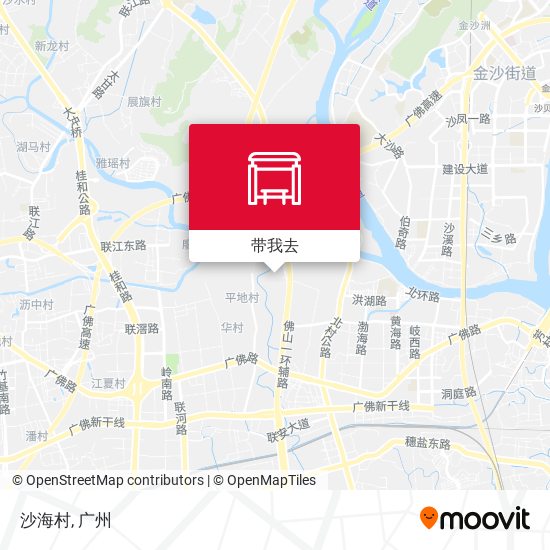 沙海村地图