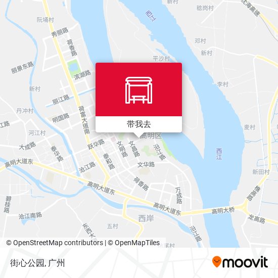 街心公园地图