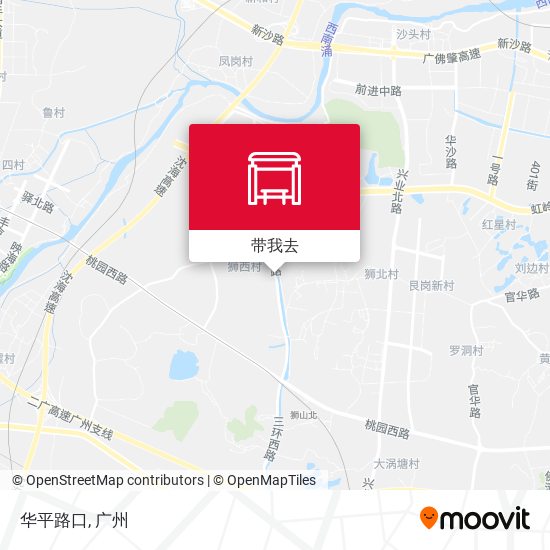 华平路口地图