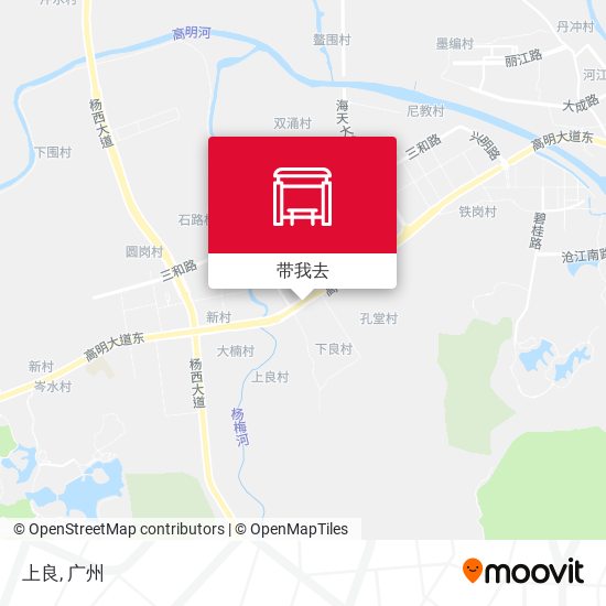 上良地图